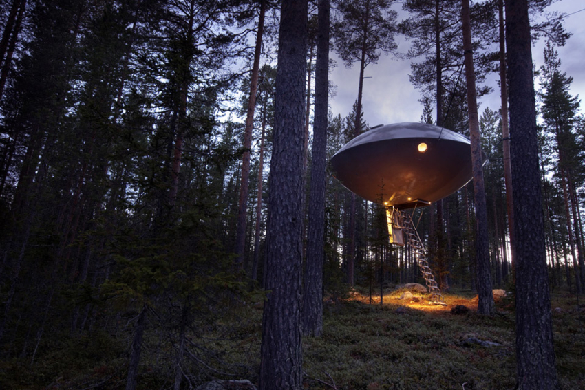 Мрія дітей «НЛО». (treehotel.se)