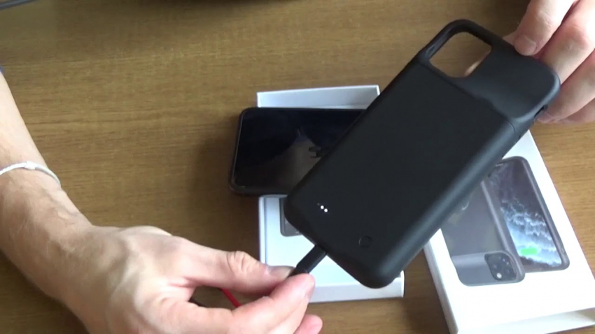 Чехол зарядка для iPhone 11 Pro Max Smart battery case - YouTube