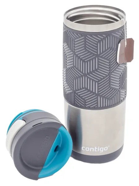 Термокухоль Contigo Metra Transit Autoseal 470 ml Steel Gray