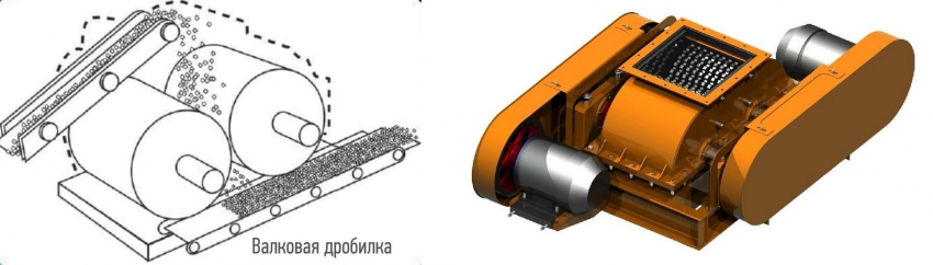 Валиковая дробилка