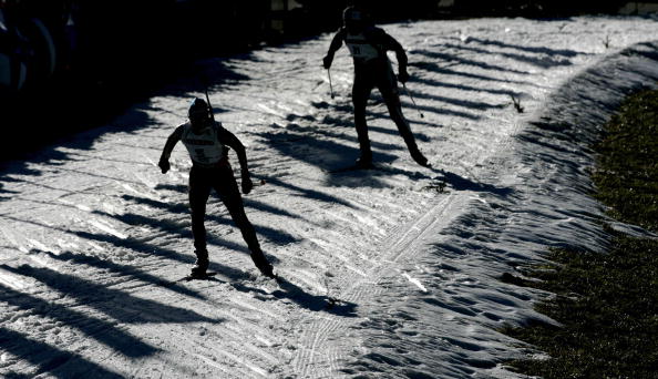 Різдвяна гонка в Німеччині. Фото: JOE KLAMAR/AFP/Getty Images