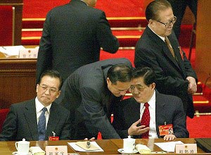 Національний народний конгрес у Пекіні, що проходив 14 березня 2004 р. Фото: Getty Images