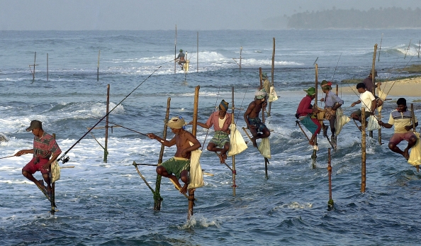 Особенности Шри Ланкийской рыбалки. Фото: LAKRUWAN WANNIARACHCHI/AFP/Getty Images