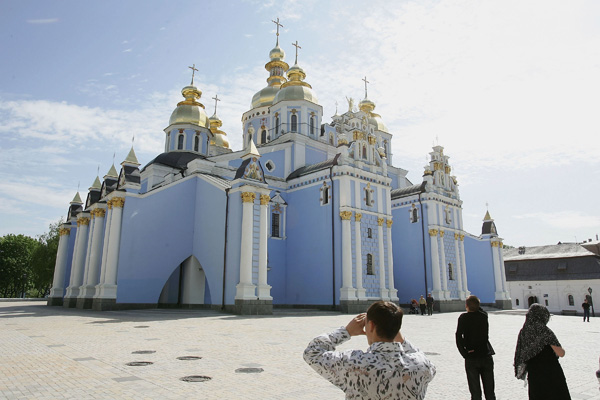 Украина. Михайловский собор. Фото: Sean Gallup / Getty Images