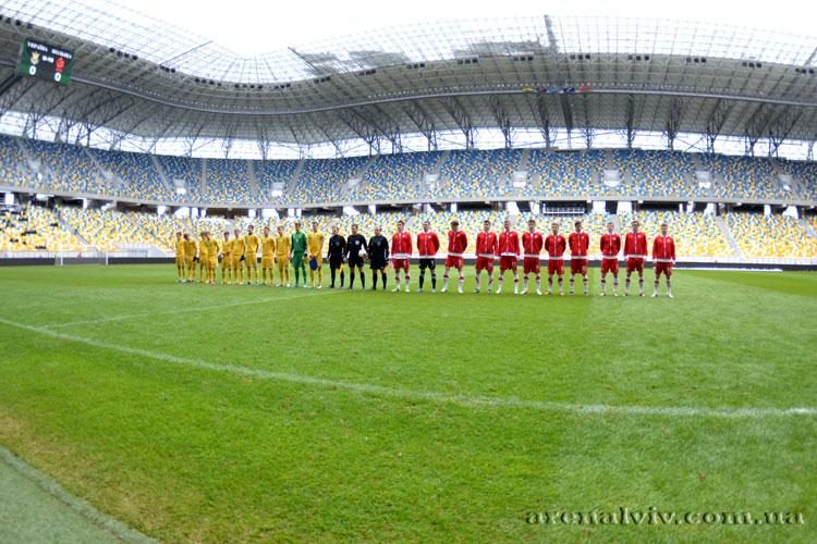 Стадион «Арена Львов». Матч молодёжных сборных «Украина — Польша» (U-18). Фото: arenalviv.com.ua