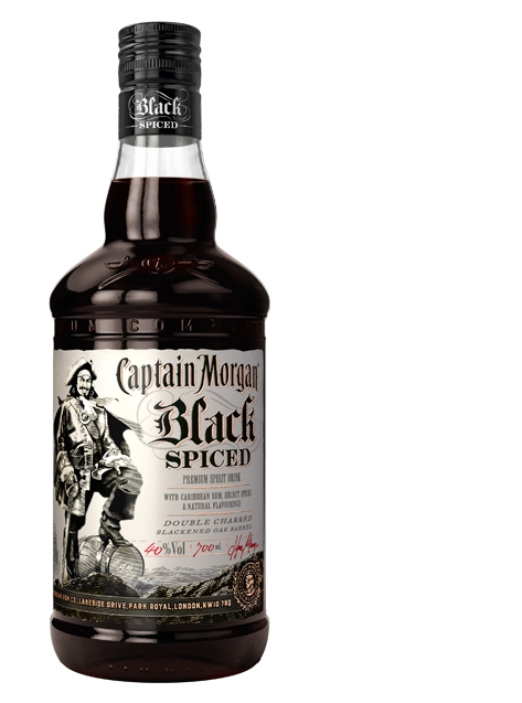 Ромовий напій Captain Morgan Black Spiced 0.7л