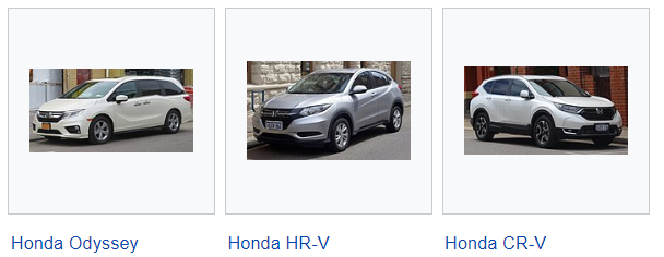 автомобили Honda