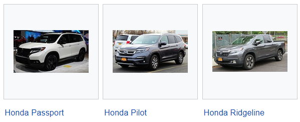 автомобили Honda