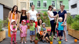 Маленьких киевлян приглашают в интерактивную школу «Овощи в городе»