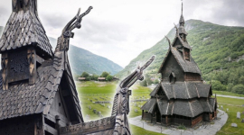 Незвична дерев’яна церква в Норвегії була побудована 800 років тому, але досі добре збереглася (ФОТО)