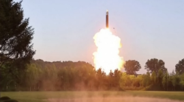 Запуск північнокорейської ракети з «надвеликою боєголовкою» закінчився невдачею, вважають експерти (ВІДЕО)