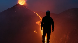 Извержение вулканов Этна и Стромболи в Италии, аэропорт Катании закрыт
