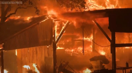Калифорнийский лесной пожар стал крупнейшим в США, увеличившись вдвое за сутки