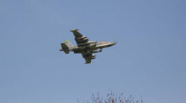 Самолет Су-25 разбился во время военных учений в Грузии