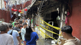 Пожар охватил здание в китайском квартале Манилы, погибли, по меньшей мере, 11 человек
