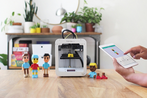 Діти друкуватимуть собі іграшки на 3D-принтері Toybox