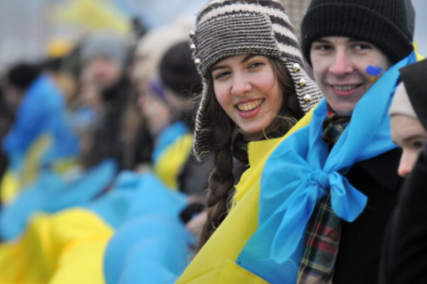 В Украине отмечают День Соборности