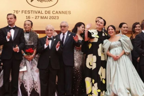 Скорсезе дебютировал с фильмом "Убийцы цветочной луны" в Каннах под гром аплодисментов