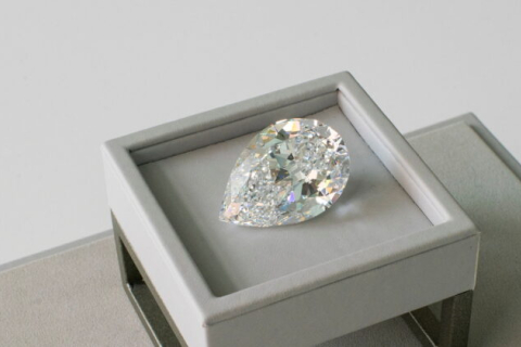 Рідкісний бездоганний алмаз продаватимуть за біткоїни на аукціоні Sotheby's (ВІДЕО)