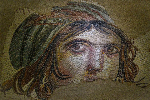 На римській віллі знайшли приголомшливу мозаїку із зображенням дівчини (ФОТО)