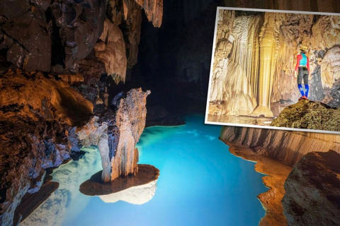 "Висяче" озеро знайшли в печері Тхунг, В'єтнам (ФОТО)