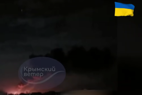 Українські ракети завдали удару по російській авіабазі в Криму (ВІДЕО)