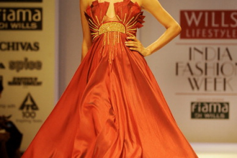 Индийская неделя моды прошла в Нью-Дели