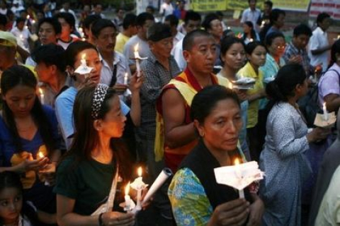 Кровавое подавление тибетцев китайской компартией вызвало волну протеста в мире (фото)