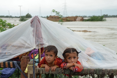 В пострадавшем от наводнения Пакистане никто больше не знает, где находится его деревня