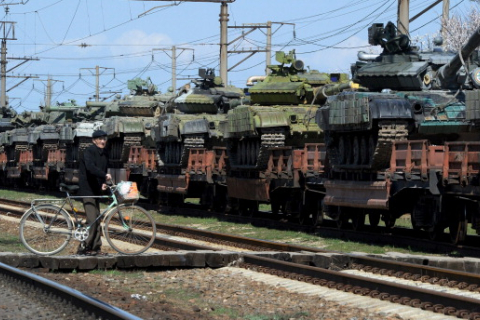 В Крыму остаётся ещё 400 украинских военных