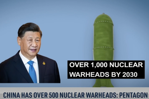 Китай имеет более 500 ядерных боеголовок: Пентагон