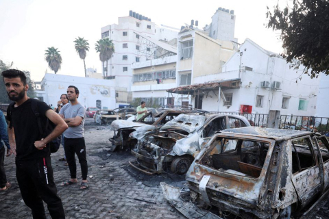Французская военная разведка утверждает, что за взрывом в больнице Газы не стоит израильский удар