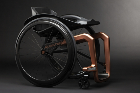 Швейцарська компанія Küschall створила інвалідний візок із графену — Superstar (ВІДЕО)